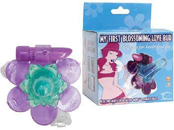 Ароматизированный цветок для клитора и вагинальной стимуляции