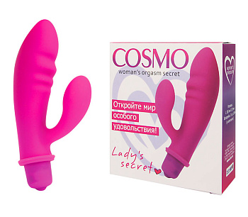 Вибромассажер цвет розовый мини