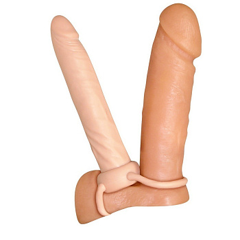 Насадка для двойного проникновения Anal Special Nature