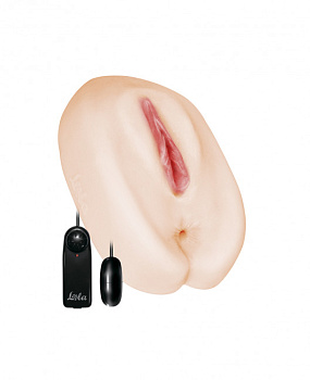 Вагина с анусом и вибрацией Glorious (2 отверстия) Satisfaction