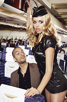 Костюм "Обольстительная стюардесса" ML