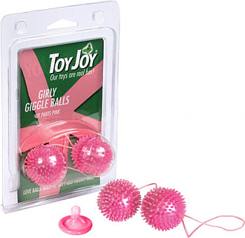 Вагинальные шарики с мягкими шипами