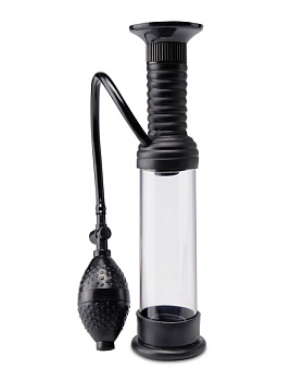 Помпа мужская с вибрацией 18 см