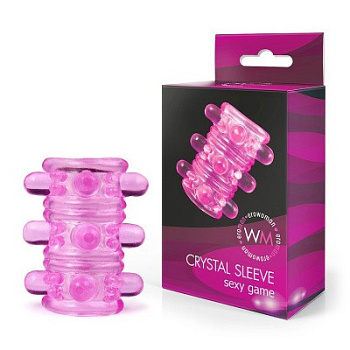 Насадка CRYSTAL SLEEVE (без бусинок) L 5,5 см