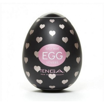 Яйцо мастурбатор Tenga Lovers с сердцами