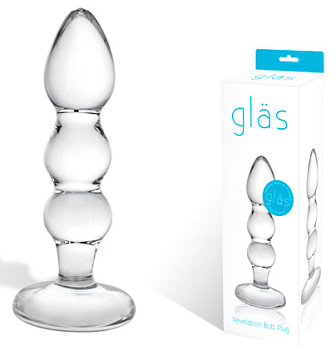 Елочкая анальная из cтекла "REVELATION"