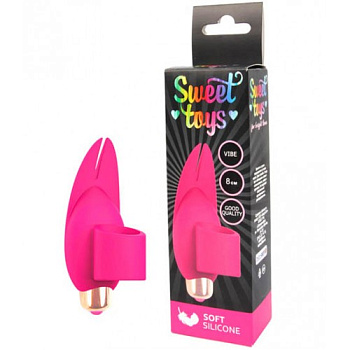 Вибронасадка на палец силикон