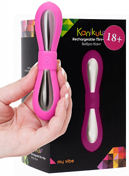 Перезаряжаемый мини-вибратор Kanikule My Vibe - розовый