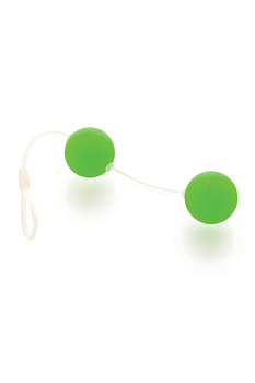 Шарики вагинальные пластик зеленые 3 см