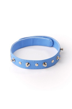 Ошейник голубой
