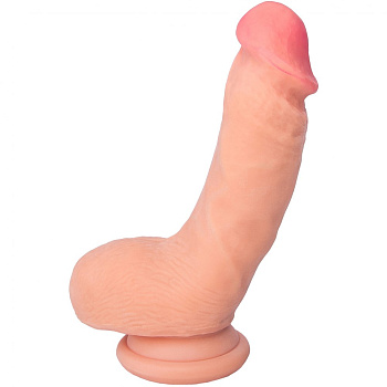 Фаллоимитатор на присоске 18,5 см 4,5 см