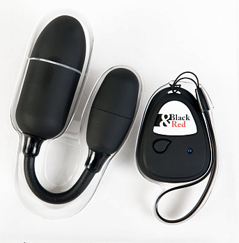 Вибратор гнущийся, 5 режимов вибрации, черный TOYFA Black&Red