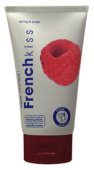 Смазка для орального приминения со вкусом малины "French Kiss" 75мл