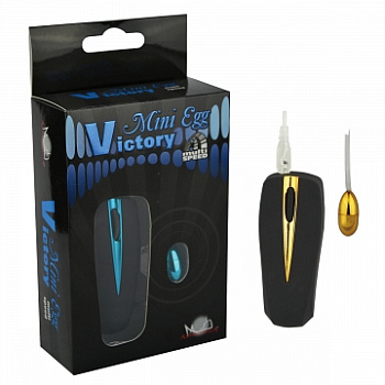 Виброяйцо gold Victory Mini Egg золотое