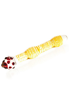 Фаллоимитатор 20,5см из стекла