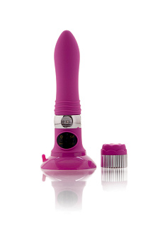 Вибратор на присоске 19см