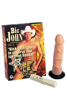 Надувная кукла "Большой Джон" с вибрацией
