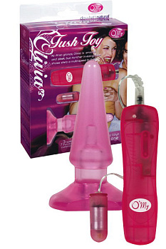 Анальная вибровтулка и маленький мини-вибратор