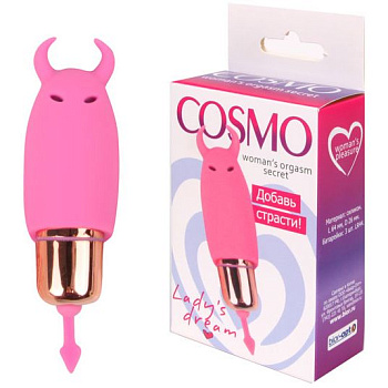 Минивибратор L 64 мм D 26 мм, цвет розовый