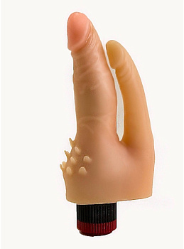 Вибратор для двойного проникновения