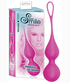 Шарики S вагинальные розовые 140 грамм