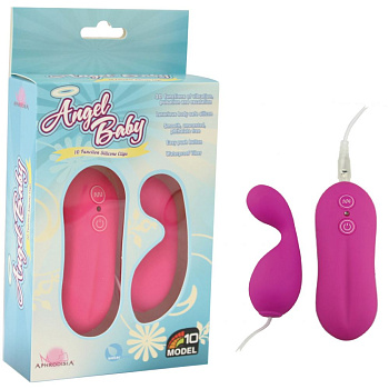 Вибростимулятор-яйцо «Penguin», цвет фиолетовый, 10 функций