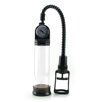 Вакуумная помпа с манометром