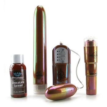 Водонепроницаемый набор для сексуальных игр "Chocolates"