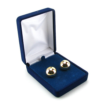 Шарики в бархатной коробочке