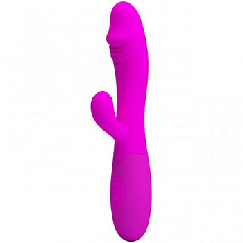 Вибратор SNAPPY розовый, 30 режимов вибрации USB