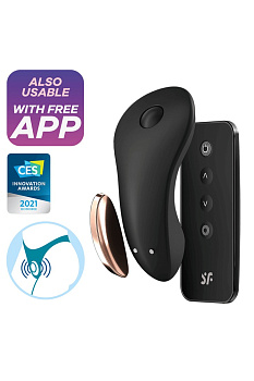 Вибромассажер в трусики Little Secret с возможностью управления через приложение