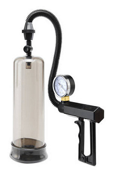 Помпа мужская PISTOL-GRIP POWER черная