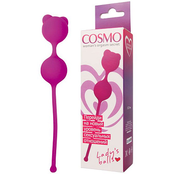 Вагинальные шарики силикон 2,7 см