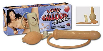 Надувной вибратор "Love balloon"