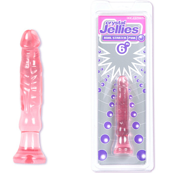 Розовый анальный фаллоимитатор