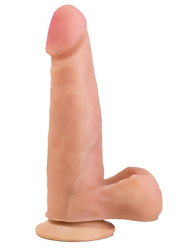 Фаллоимитатор на присоске Кибер-кожа