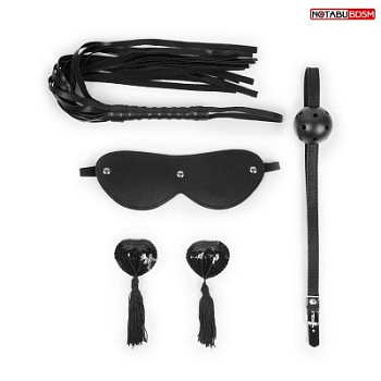 Набор для БДСМ черный 