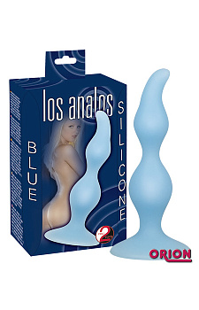 Стимулятор анальный сLos Analos синий