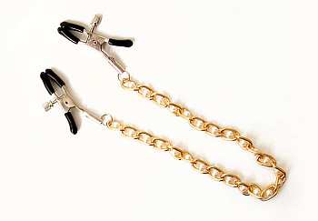 Зажимы для сосков с цепочкой металл