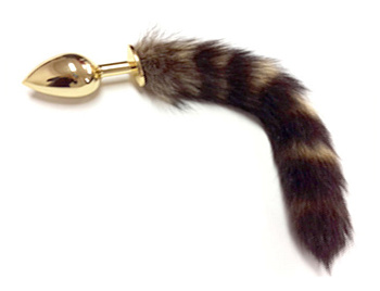 Золотая втулка малая с хвостом