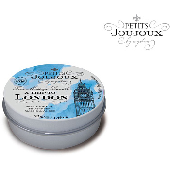 Массажная свеча ревень и амбра 43 мл