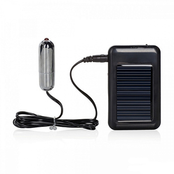 Вибропуля на солнечной батарее пластик