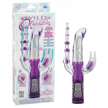 Многофункциональный тройной вибратор TWIN TEASER