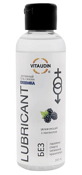 Гель вагинальный водная основа VITA UDIN Ежевика 200 мл