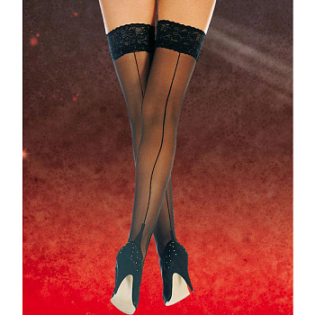 ЧУЛКИ СО ШВОМ СЗАДИ, РАЗМЕР 3 чер