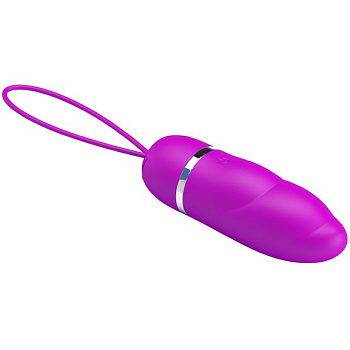 Вибромассажер «Edwina» на силиконовой петле 12 режимов