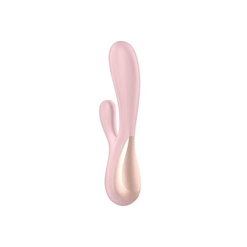 Вибромассажер Satisfyer Mono Flex + приложение розовый