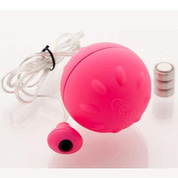 Виброяйцо 4,5см розовое