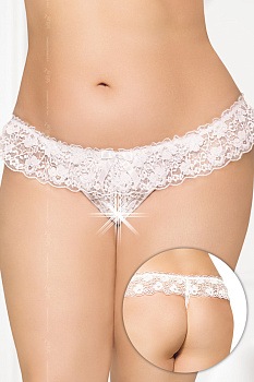 Трусы женские белые-XL/XXXL