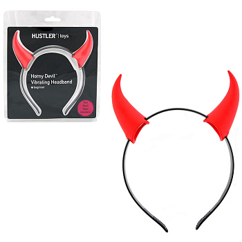 Ободок с вибрирующими рожками "HORNY DEVIL"